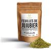 Manelya - Polvere di Sidr/foglie di giuggiolo in polvere, 100 g, sacchetto richiudibile, 100% naturale, polvere vegetale detergente