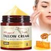 Meifenla Bovino Tallow per la pelle, Meifenla Tallow e Honey Cream Natural Tallow Face Moisturizer, Organic Hydrating Beef Tallow Balm Idratante Deep Moisturizing per la cura della pelle del viso e del corpo