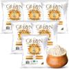 GLUTZEN Farina di grano saraceno bio GLUTZEN. Ottima per pane senza glutine, impasti per pizza, pasta, pancake, biscotti, muffin. Adatta per celiaci, low carb, keto, vegana, senza allergeni. (6x500g)