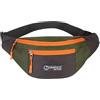 Lakeland Active Marsupio leggero Mossband, verde/grigio/arancione., Taglia unica, Cintura di denaro