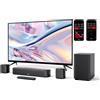 ULTIMEA Soundbar TV 5.1 Canali Impianto Surround Virtuale per TV Soundbar per TV con