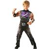 Rubie's Rubies 3630505S Hawkeye Avengers Assemble Deluxe, costume da bambino, nero (originale)