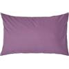 Homescapes Federa per Cuscino in Percalle 48 x 74 cm, Colore Lilla, 100% Cotone Egiziano, 200 Fili