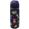 GENERICO TINTA UNITA - BORRACCIA TERMICA IN ACCIAIO INOX DA 460ml. KID INSIDE OUT 2 BLACK