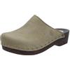 Berkemann Tampolino Naturale, Zoccoli Unisex-Adulto, Verde, 38 EU