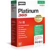 Nero Platinum 365- Editing video | Backup | Gestione e riproduzione di contenuti multimediali | 8K | Foto | Musica | Messa a punto del PC | Windows 8/10/11 | 1 PC