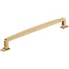 Amerock Westerly BP53725CZ - Maniglia per armadietto, 256 mm, in bronzo champagne, da centro a centro