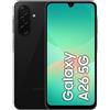 Samsung Galaxy A26 5G Nero 128GB Memoria 6GB Ram Display 6.7 Amoled 50Mpx Black