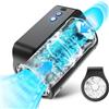 Tagnaff Masturvatore Per Uomo Masturbtore Per Pene Elettrici, Forte Rotazion Vibrazione 7 Modalità di Funzione, Sexytoysys Uomo Masturbatore Maschile Sovralimentare Suzione Vibratore Per Sex Toys