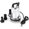 LENJKYYO Pompa sommergibile DC 12 V ad alte prestazioni DC pompa pesca pesca pesca alta pressione pompe piccole dimensioni in acciaio inox pompa per pozzi profondi 160 W 6000L/H Submersible