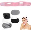 FIDWALL Maschera V Line e Set Esercitatore per Mascella, 6PCS Allenatore con 3 Livelli di Resistenza, Cinturino per il Sonno, Fascia per il Viso, Tonificazione della Mascella per Uomini e Donne