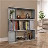 SKM Libreria/Divisorio Grigio Calcestruzzo 80x24x96cm in Truciolato