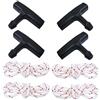 Young Wolf Set di 4 set di corde per manico (4,5 mm di diametro, 1 metro di corda e impugnatura nera per avviamento) compatibili con STIHL TS400 TS410 TS420