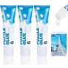 PAYFULLY Puzzle Colla, 3 pezzi di colla trasparente con applicatore, adatto per fissare e appendere puzzle, 300 ml