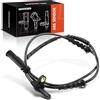 Frankberg Sensore Velocità Ruota Sensore ABS Asse Anteriore L/R 34526853859 | Compatibile con BMW Serie 5 F07 F10 F11 F18, 6 Gran Coupé F06, Serie 6 F12 F13, Serie 7 F01 F02 F03 F04; con cavo, 2-Poli