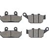 AHL 2 paia Pastiglie Freno Anteriore e Posteriore Compatibile con Honda XL600 V XL 600 V Transalp 600 1991 1992 1993 NX 650 Dominator 1988-1996 XRV 650 J Africa Twin 1988-1989