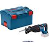 Bosch Professional 18V System Sega universale a batteria BITURBO GSA 18V-28 (incl. L-BOXX, senza batteria/caricabatteria)