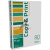 No Brand Carta da fotocopie A4 80gr 500fg Bianca Copy Print 8091