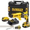 Dewalt - Utensili - Avvitatore per cartongesso a batteria 18 v con alimentatore per viti e accessori, 2x batterie 5,0 Ah xr, caricabatterie DCF620P2K