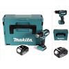 Makita Ddf 485 T1J 18 v Trapano avvitatore a batteria Brushless 13 mm in valigetta Makpac + 1x Batteria 5,0 Ah - senza Caricatore - Makita