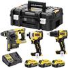 Dewalt - Kit 3 utensili xr 18V 5Ah Li-Ion brushless DCK377P3T