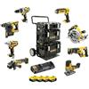 Dewalt - Kit di utensili 18V xr Brushless Premium + 4 batterie Li-Ion da 5Ah - DCK856P4