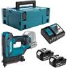 Makita Chiodatrice 12 V CXT Li-Ion 1,5 Ah MAKITA - 2 batterie, caricabatterie, valigetta - PT354DWYJ