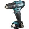 Makita - HP333DSAE Trapano percutor 12V cxt 2.0AH, Multicolore