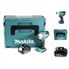 Makita Avvitatore a impulsi a batteria Makita dtd 156 T1J 18V 155Nm + 1x batteria 5,0Ah + Makpac - senza caricabatterie