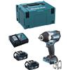 Makita Avvitatore ad Impulsi Makita DTW701RTJ (2 x 5,0 Ah + DC18RC + makpac 3)