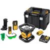 Dewalt Livella laser rotante per esterni Dewalt a doppia pendenza - Linee verdi - 18V - DCE079D1G