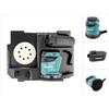 Makita - dbo 180 ze Levigatrice orbitale a batteria 18V + Inserto per Makpac - senza batterie, senza caricabatterie
