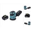 Makita DBO 180 M1 Levigatrice orbitale a batteria 18V + 1x Batteria 4,0Ah - senza caricabatterie