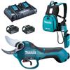 Makita DUP361PT2 Forbice per potatura 36V Ø33mm - con batterie e caricabatterie