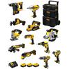 Dewalt Kit DWK1202 (DCD796+DCH273+DCG405+DCF887+DCF899H+DCS331+DCS391+ DCS355+DCP580+DCS369+DCL050+DCF620+3x5,0Ah+DCB115+Caddy) - Dewalt