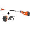 Husqvarna Potatore Husqvarna 120iTK4-P a batteria con asta telescopica e batteria bli 10 e caricabatterie