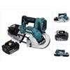 Makita Dpb 183 G1 Sega a nastro a batteria 18V 66mm + 1x Batteria 6,0 Ah - caricabatterie - Makita