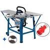 Scheppach Banco sega circolare Scheppach ts310 disco ø 315 2800w 400v + lama di ricambio