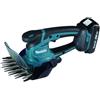 Makita Attrezzature da giardino - Cesoie per erba a batteria da 18 v, 1 batteria da 1,5 Ah, caricabatterie DUM604SYX - Makita