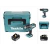Makita Trapano avvitatore a batteria Makita DDF 482 T1J 62Nm 18V + 1x batteria 5,0Ah + valigetta Makpac - senza caricabatterie