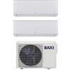 Baxi - Climatizzatore Condizionatore Dual Split Inverter Serie Astra 9+12 con LSGT50-2M R-32 Wi-Fi Optional 9000+12000 - Novità
