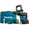 Makita - Martello perforatore sds+ 40V Max xgt con 2 batterie 40V 4.0Ah - caricabatterie - Bluetooth - MakPac - DC40RA - HR005GM202