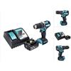 Makita Dhp 487 RT1 18 v 40 Nm Brushless Cordless Drill + 1x 5.0 Ah Battery + Charger - Makita