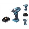 Makita Dtd 152 Avvitatore ad impulsi a batteria 18V + 1x Batteria bl 1820 2,0 Ah - senza caricabatterie - Makita