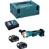 Makita Trapano Angolare MAKITA DDA350RMJ (2 x 4,0 Ah + DC18RC + MAKPAC 2)