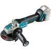Makita - Smerigliatrice angolare a batteria DGA520ZX1, 18V con interruttore a paletta senza batteria e caricabatterie