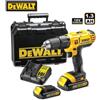 Dewalt - Trapano avvitatore a batteria c/percussione 18V Litio c/batteria di riserva in valigetta DCD776C2