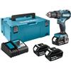 Makita DHP485RF3J Trapano avvitatore a percussione 18v