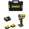 Dewalt - Avvitatore ad Impulsi DCF921P2T (2 x 5,0 Ah + DCB115 + tstak ii)