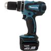 Makita Trapano avvitatore a percussione MAKITA 14,4V Li-ion 4Ah Ø13 mm - DHP446RMJ